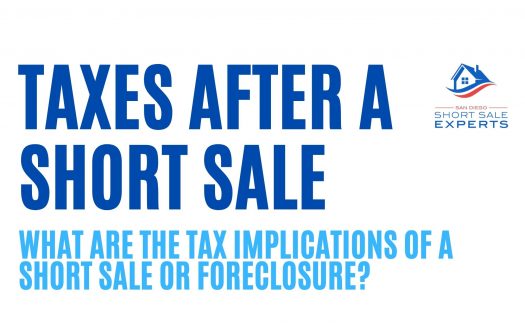 taxes after a short sale or foreclosure